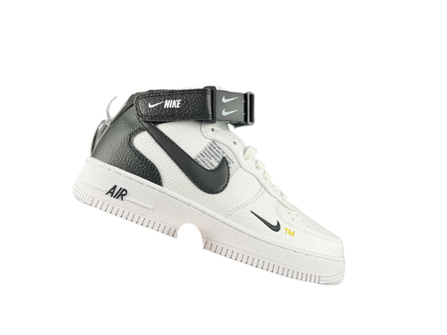 AIR FΟRCE 1 High White/Black