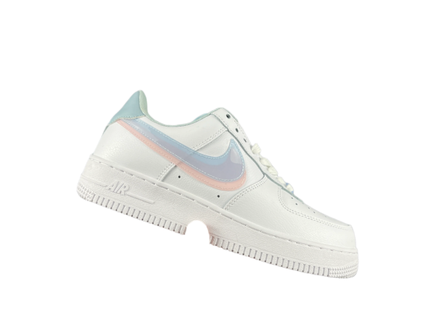 AIR FΟRCE 1 Double Swoosh Peach Pink