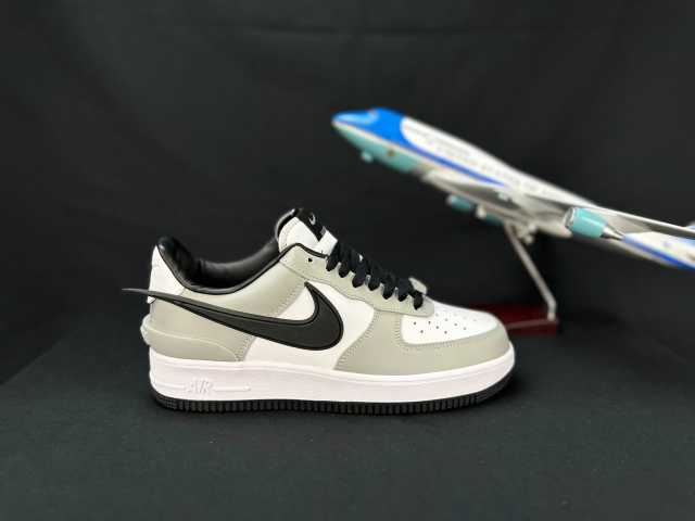 AIR FΟRCE 1 Big Swoosh Grey
