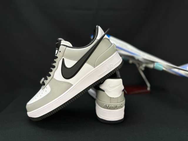 AIR FΟRCE 1 Big Swoosh Grey