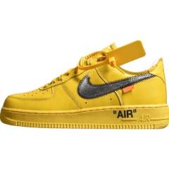 AIR FΟRCE 1 x OFF-WHITE ICA UNIVERSITY GOLD