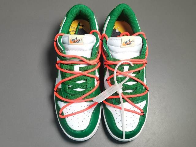 SB DUNK x OFF-WHITE PINE GREEN