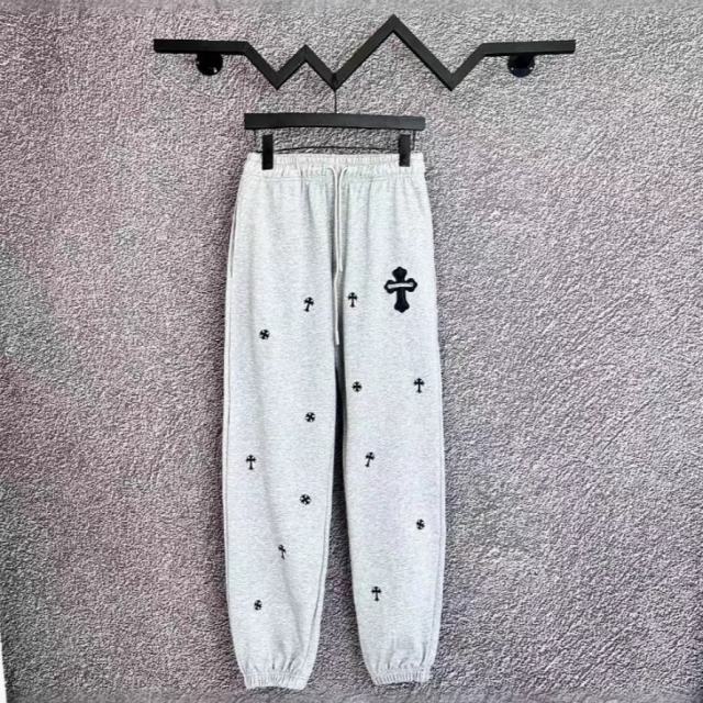 Chrοme Heαrts Pink Cross Sweat Pants
