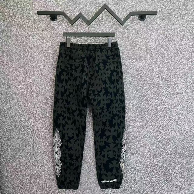 Chrοme Heαrts Black Sweat Pants