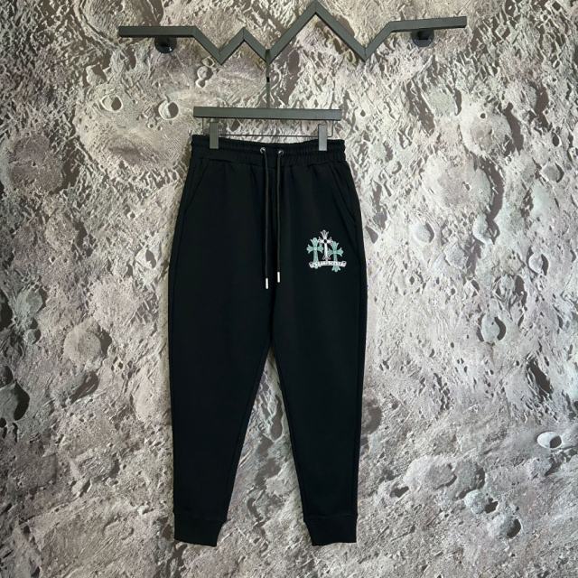 Chrοme Heαrts Pink Cross Sweat Pants