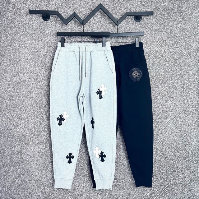 Chrοme Heαrts Pink Cross Sweat Pants