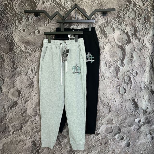 Chrοme Heαrts Pink Cross Sweat Pants