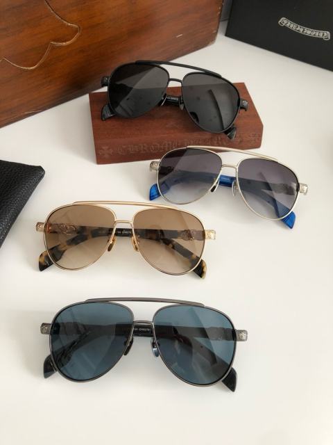 1:1 Top Quality Chrοme Heαrts Sun Glasses Sunglasses