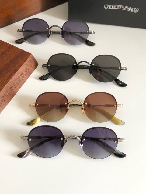 1:1 Top Quality Chrοme Heαrts Sun Glasses Sunglasses