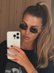 1:1 Top Quality Chrοme Heαrts Sun Glasses Sunglasses