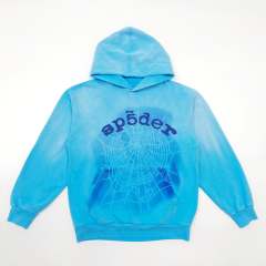 1:1 quality version Shadow Spiderweb Print Hoodie & Pants Set
