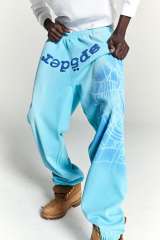 1:1 quality version Shadow Spiderweb Print Hoodie & Pants Set