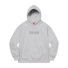 SUPREM* x KAWS Chalk Logo Hooded Sweatshirt