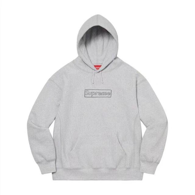 SUPREM* x KAWS Chalk Logo Hooded Sweatshirt