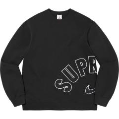 Suprem* x Nik* Arc Crewneck 'Black'