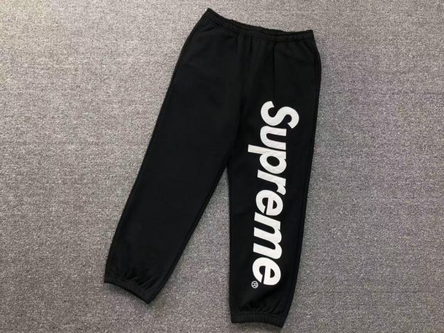 SUPREM* SATIN APPLIQUÉ APPLIQUE HOODED SWEATSHIRT HOODIE