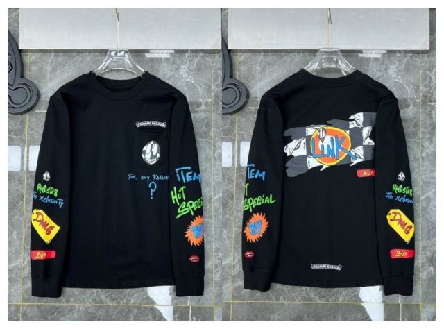 Chr0me Hearts Long-Sleeve T-Shirt