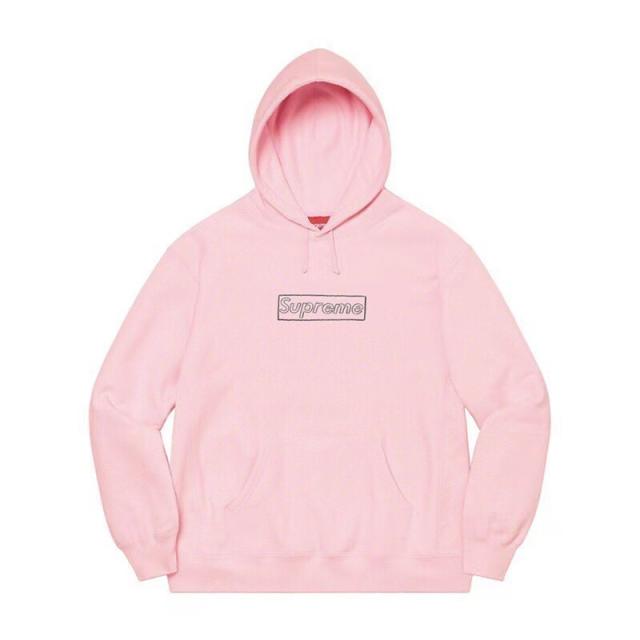 SUPREM* x KAWS Chalk Logo Hooded Sweatshirt