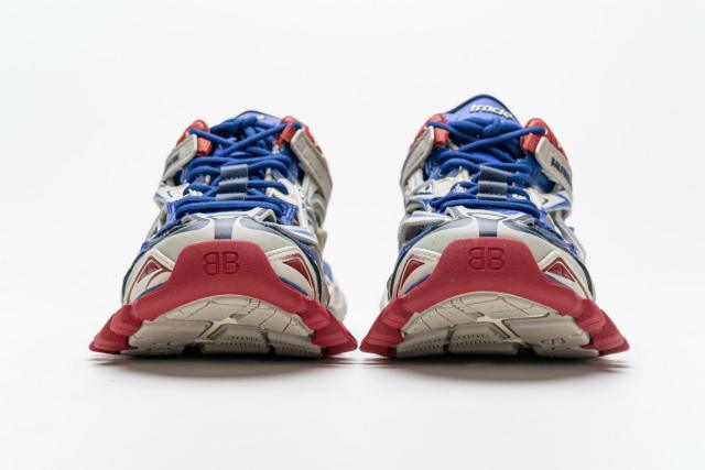 B Track.2 Sneaker Beige Blue 570391 W2GN2 8570