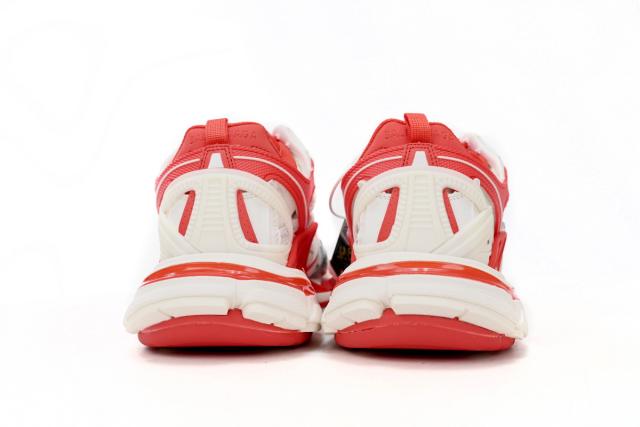 B Track.2 Sneaker White Red 568614W3AE29061