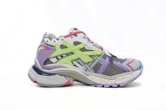 1:1 quality version B Runner Leather Free Grey Light Purple Neon Yellow White 677403W3RBP1745
