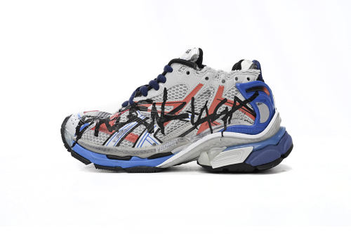 1:1 quality version B Runner White And Blue Printing 677402W3RB61264