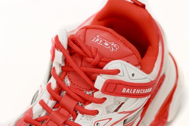 B Track.2 Sneaker White Red 568614W3AE29061