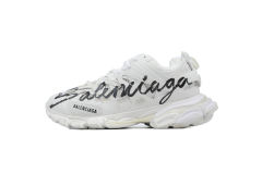 B Track.2 Signature Sneaker in White/black 542436 WTRHW 9010
