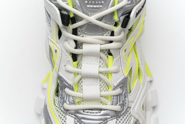 B Track.2 Sneaker White Fluo Yellow 568515 W2ON3 9073