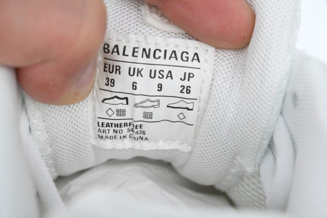 B Track.2 Signature Sneaker in White/black 542436 WTRHW 9010