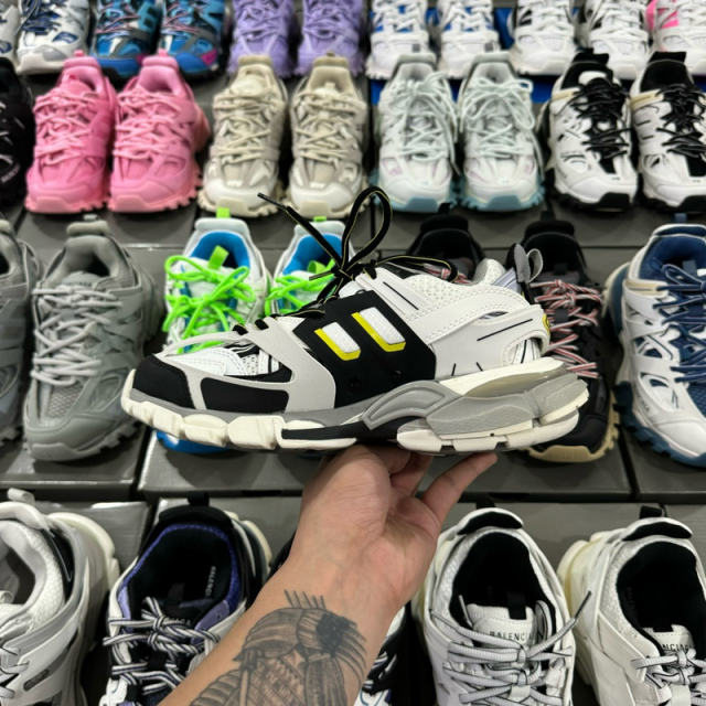 BLCG Track 1.0 Worn Out Shoes White