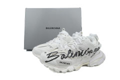 B Track.2 Signature Sneaker in White/black 542436 WTRHW 9010