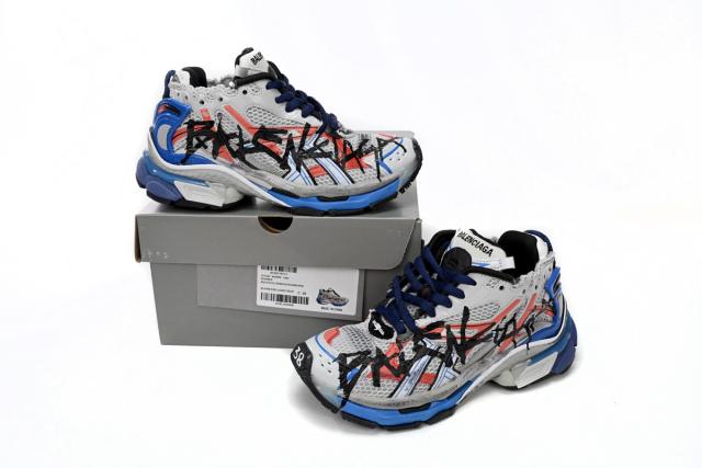 1:1 quality version B Runner White And Blue Printing 677402W3RB61264