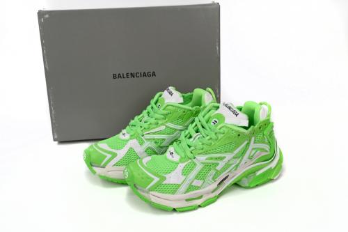 1:1 quality version B Runner Fluo Green 677403W3RBM3590