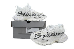 B Track.2 Signature Sneaker in White/black 542436 WTRHW 9010