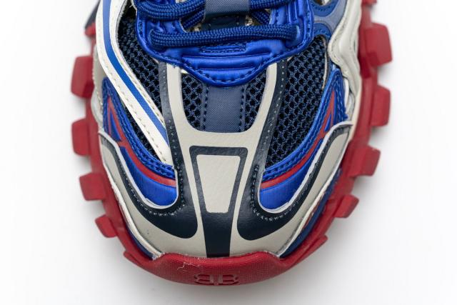 B Track.2 Sneaker Beige Blue 570391 W2GN2 8570