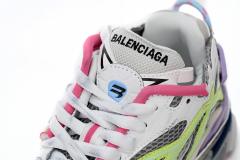 1:1 quality version B Runner Leather Free Grey Light Purple Neon Yellow White 677403W3RBP1745