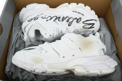 B Track.2 Signature Sneaker in White/black 542436 WTRHW 9010