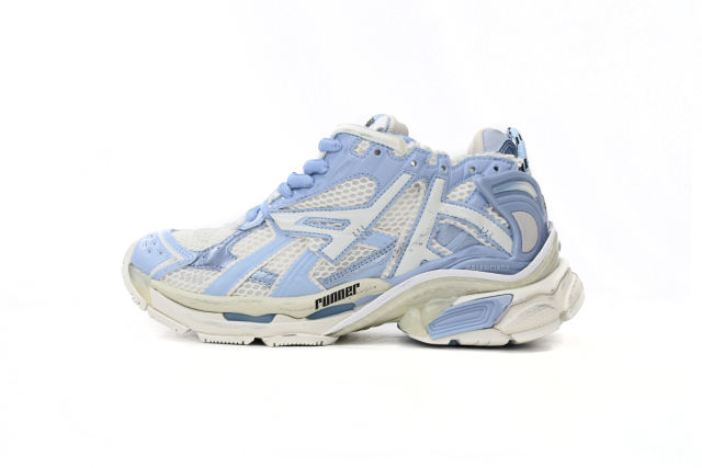 1:1 quality version B Runner White Light Blue 677402W3RB29744