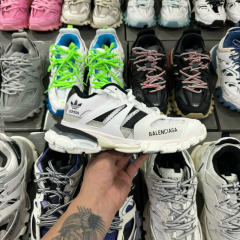 BLCG Track 1.0 Worn Out Shoes White&Gray