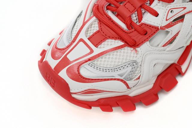 B Track.2 Sneaker White Red 568614W3AE29061