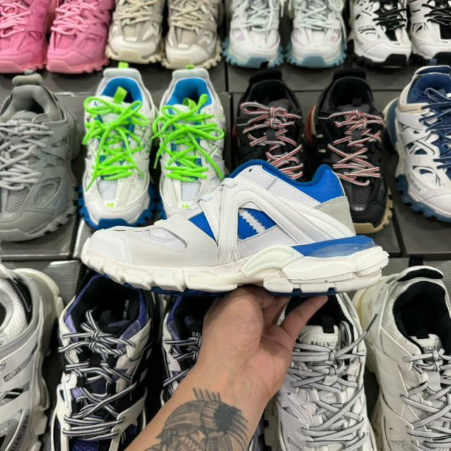 BLCG Track 1.0 Worn Out Shoes White