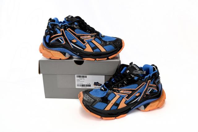 1:1 quality version B Runner Blue Orange Black 677403W3RB34719