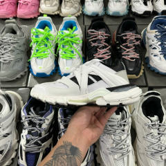 BLCG Track 1.0 Worn Out Shoes White&Gray