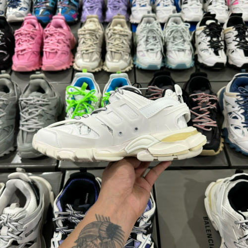 BLCG Track 1.0 Worn Out Shoes White