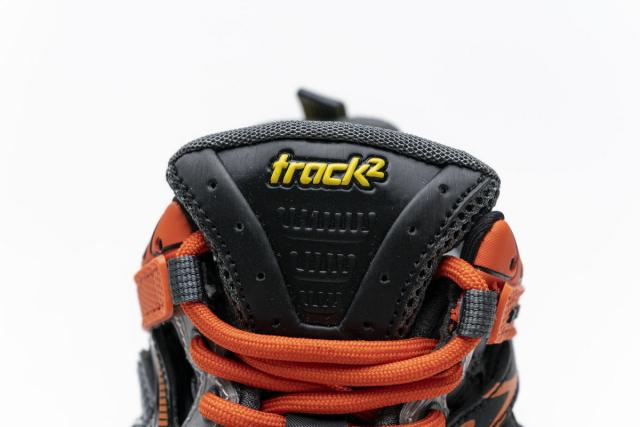 B Track.2 Sneaker Black Orange 568614 W2GN8 2008