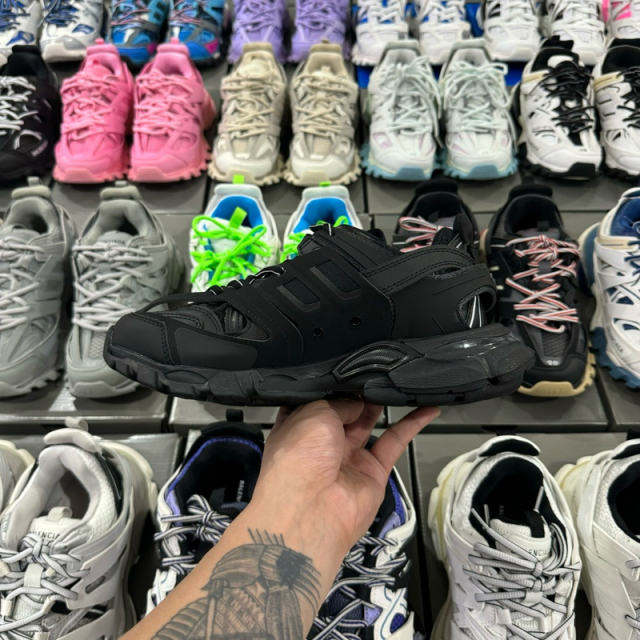 BLCG Track 1.0 Worn Out Shoes Black