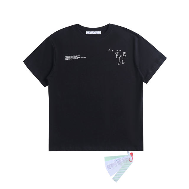 61_2145 Off-White T-shirt 2 Colors
