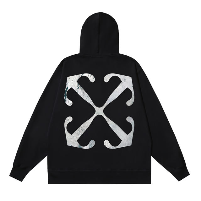 101_148 Off White Hoodie With Ziper