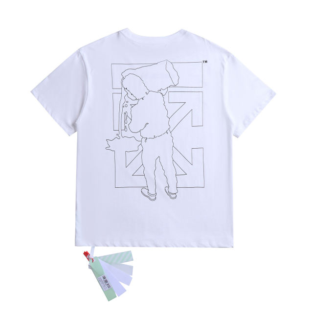 66_2152 Off-White T-shirt 2 Colors
